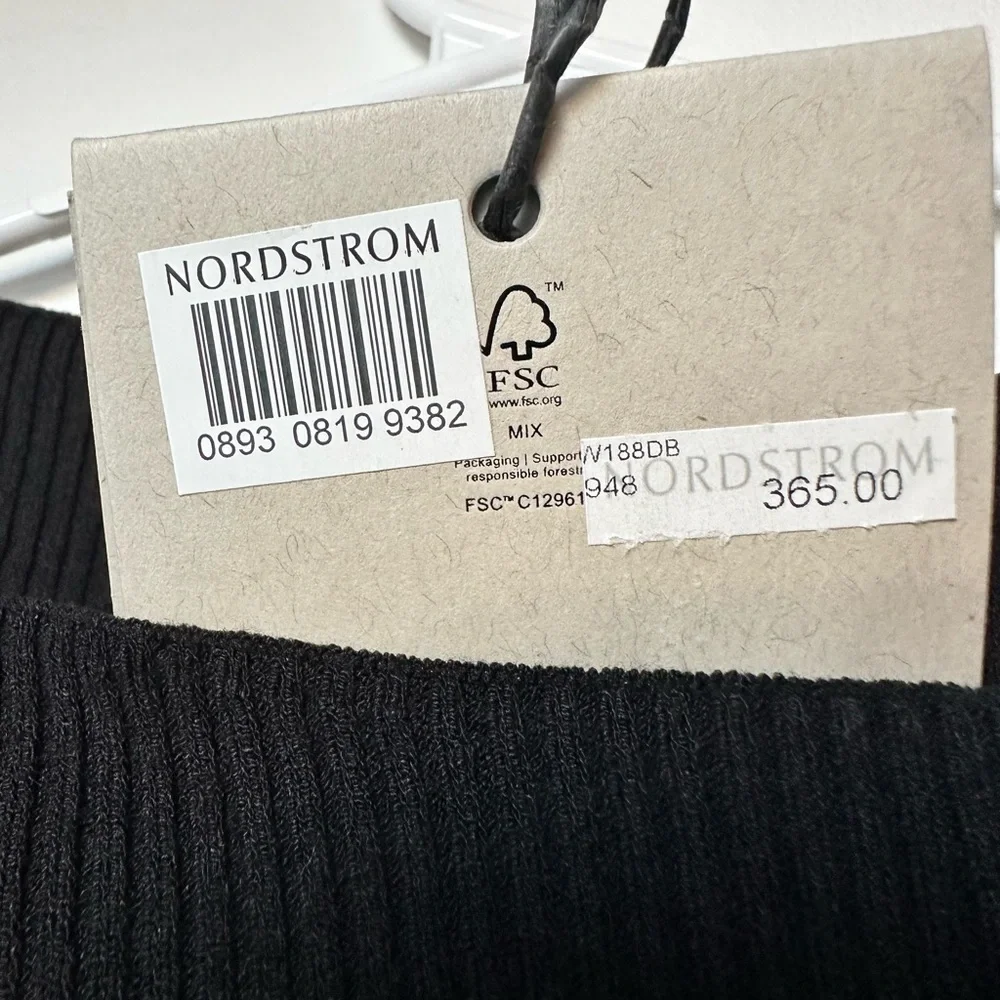 NWT ALL SAINTS BLACK KNIT SQUARE NECK SWEATER TOP - Picture 3 of 5